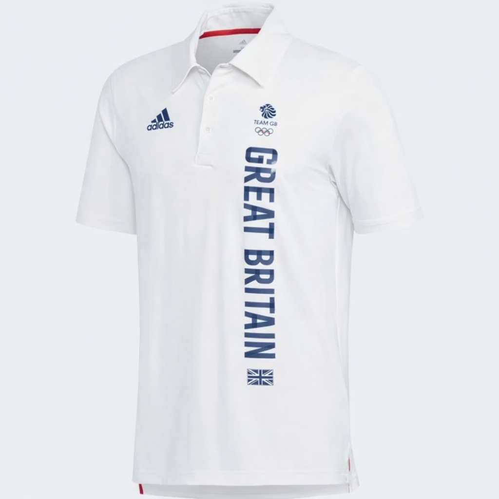 Ladies Adidas Team GB tech polo