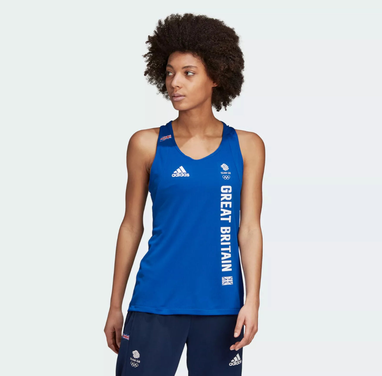Ladies Adidas Team GB Vest
