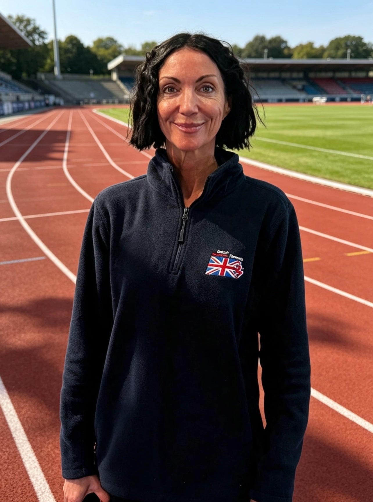 Unisex BMAF 1/2 Zip Fleece