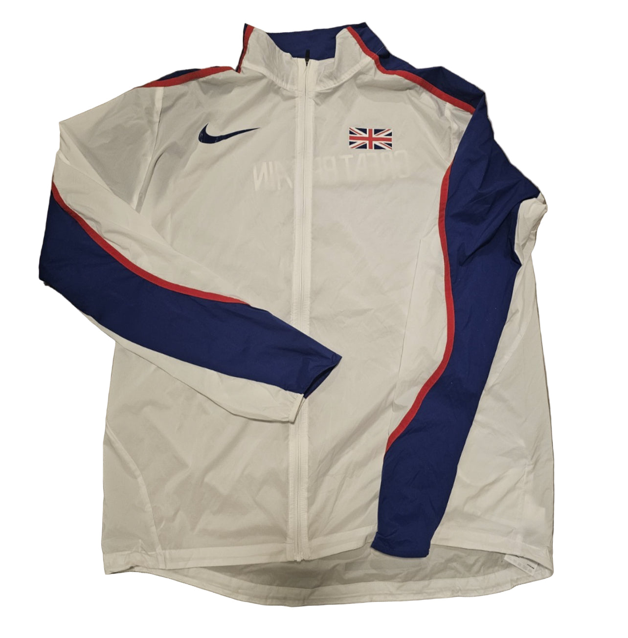 Nike ladies lightweight showerproof Great Britain jacket