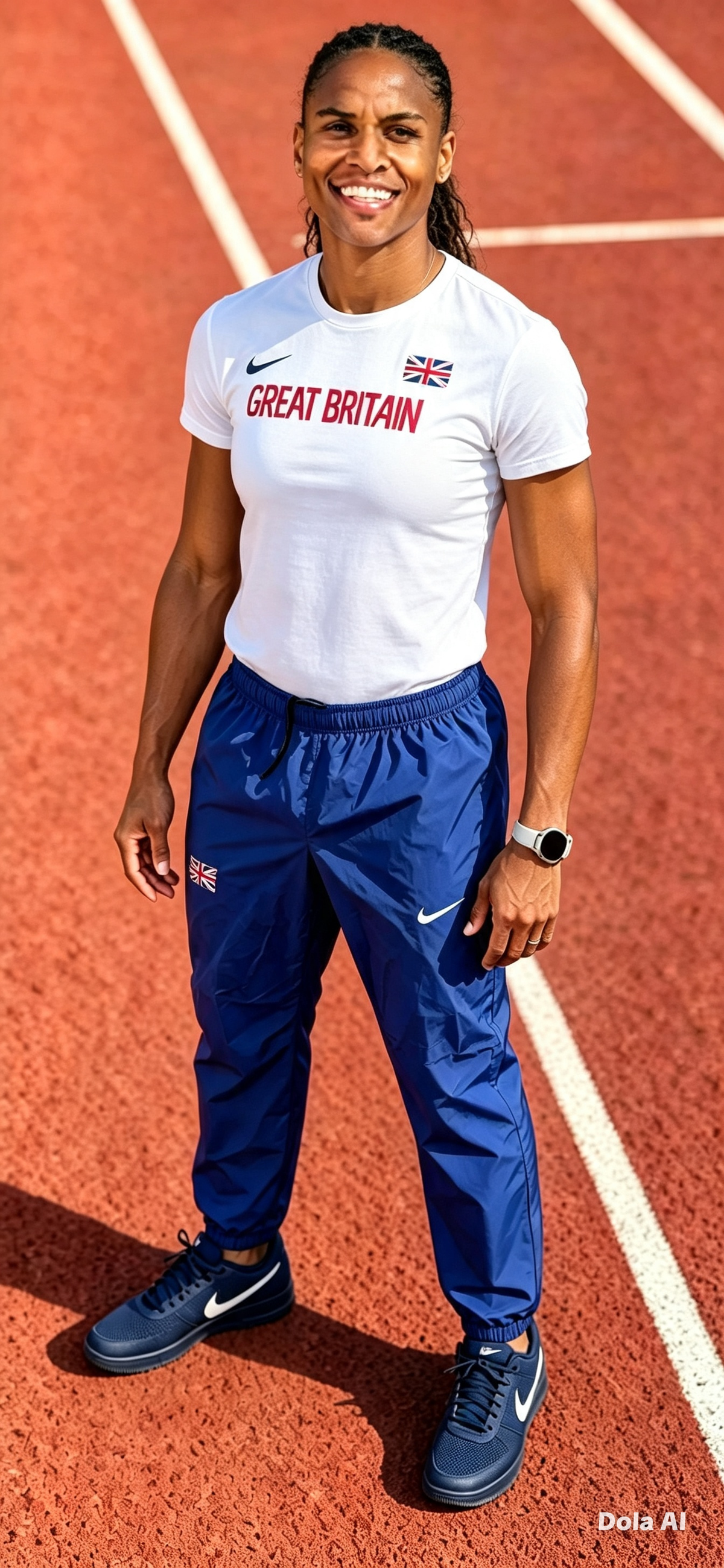 Ladies Nike Great Britain Waterproof tracksuit bottoms £20