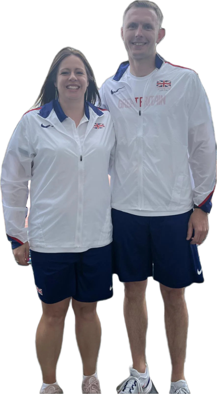 Nike unisex lightweight showerproof Great Britain jacket
