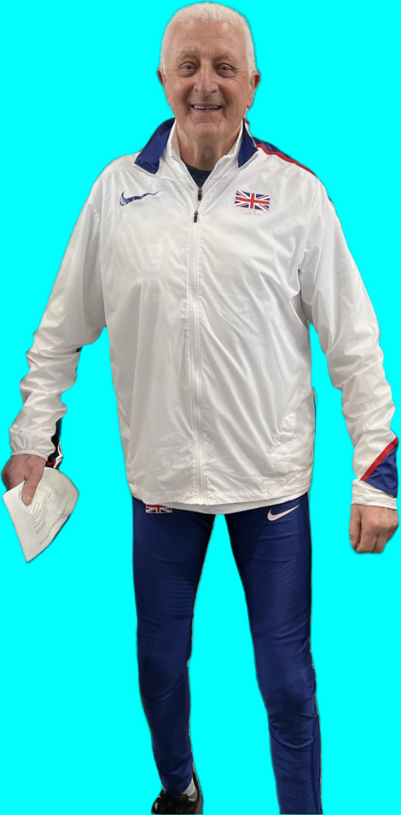 Mens Nike GB showerproof jacket