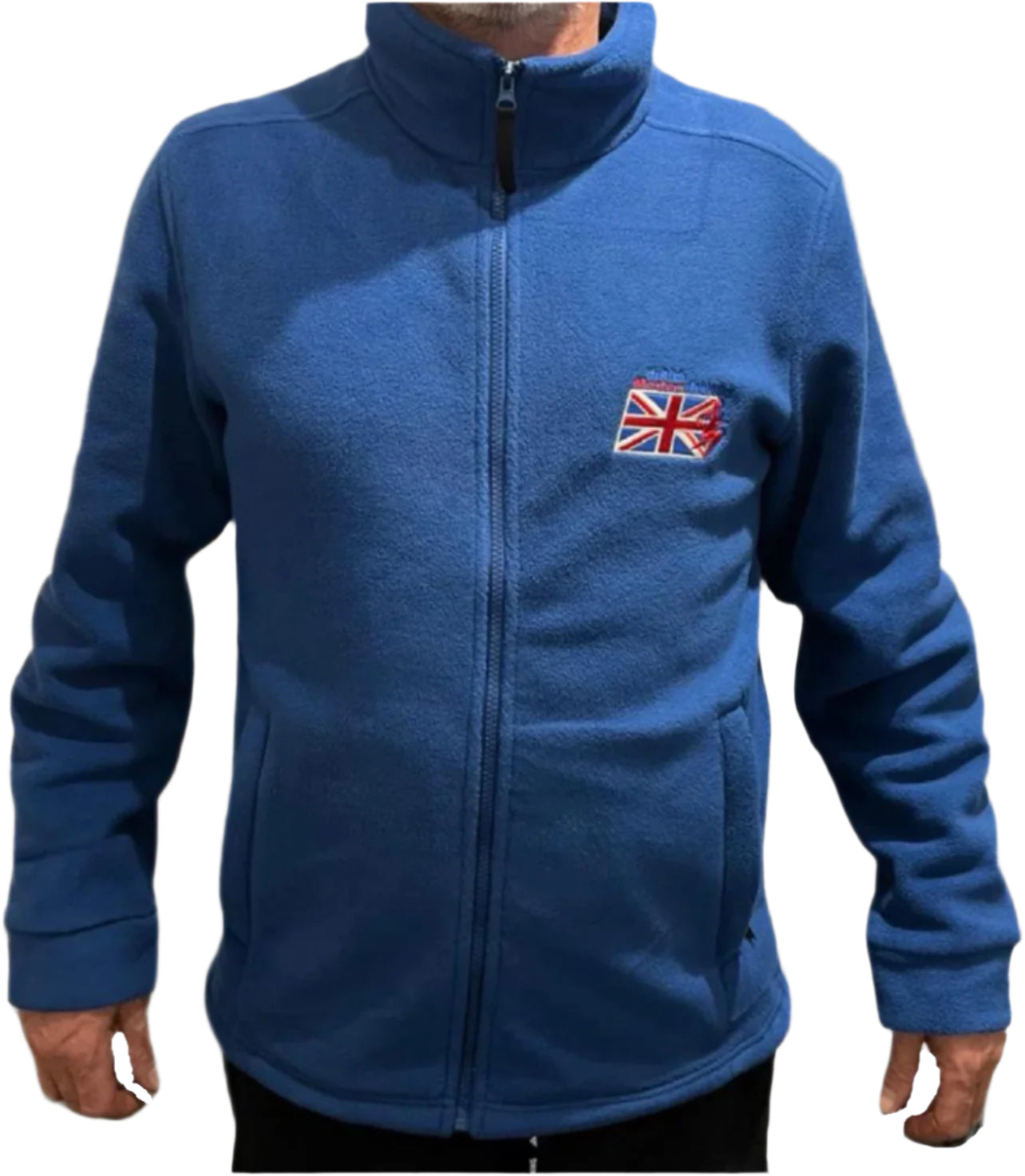 Royal Blue Unisex BMAF Full Zip Fleece