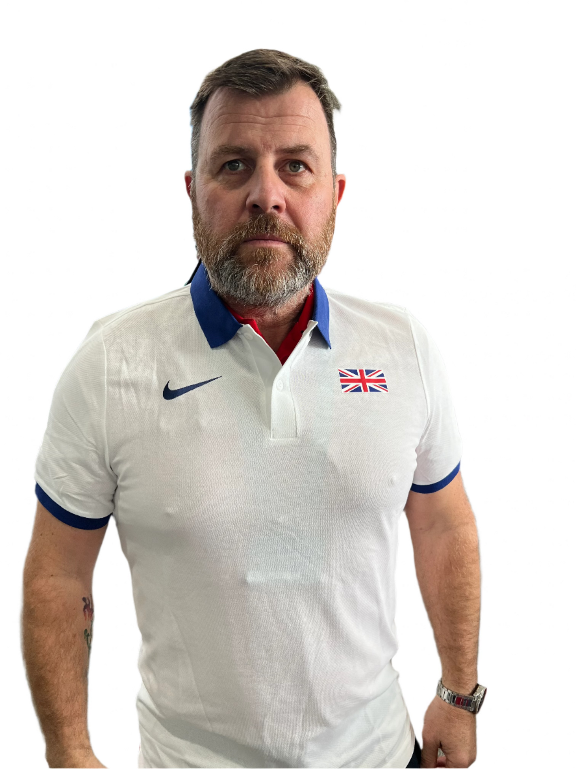 Men's Nike GB White Polo Shirt LESS THAN HALF PRICE only £10