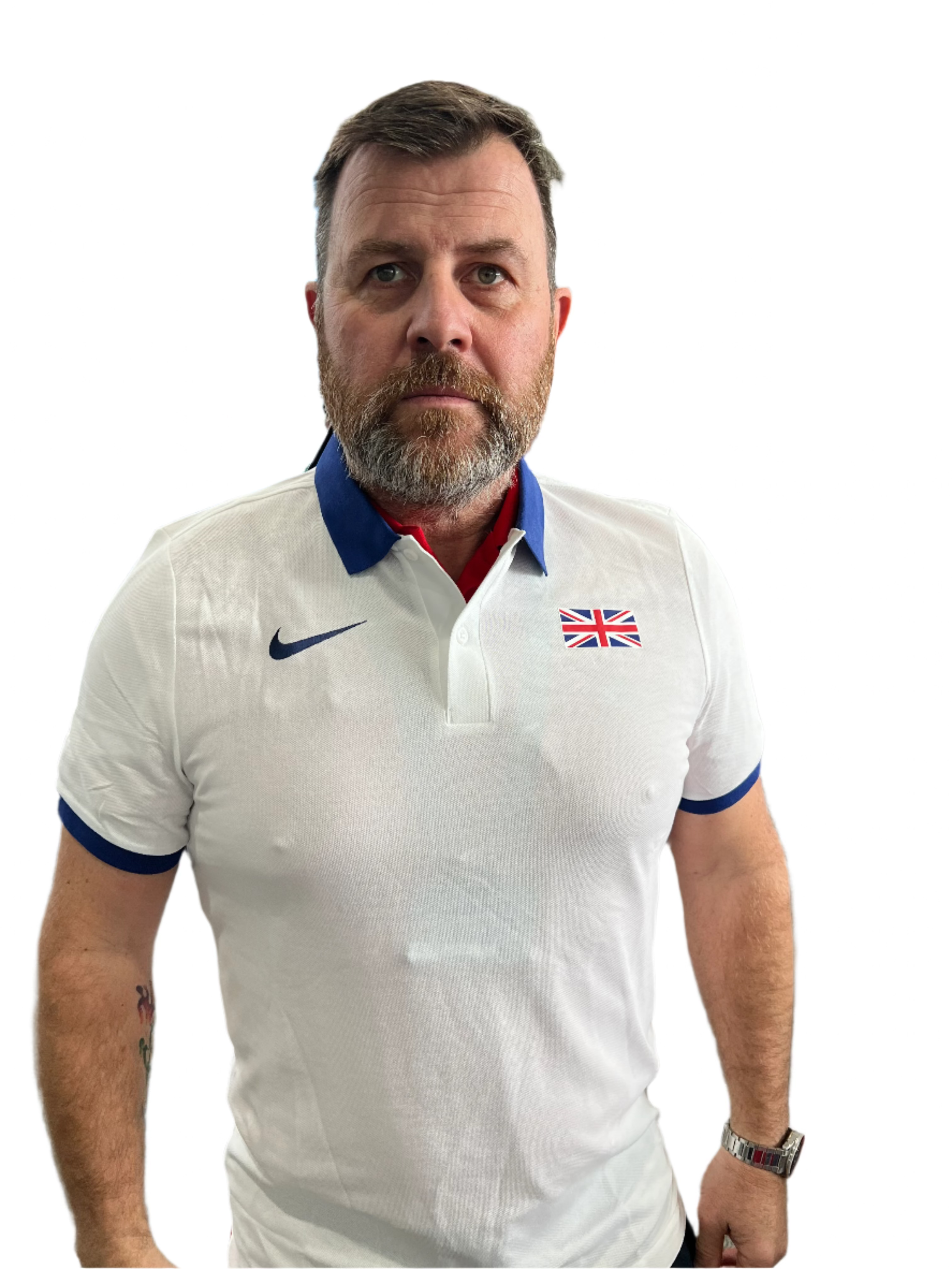 Men's Nike GB White Polo Shirt LESS THAN HALF PRICE only £10